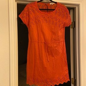 Size 2 blood orange summer dress